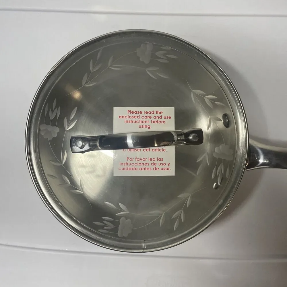 princess house heritage stainless steel 2”